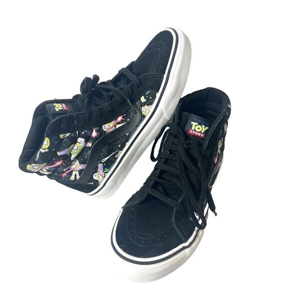 Vans x Disney SK8 Hi Women 7.5 Sneaker Pixar Toy Story Buzz Lightyear Men 6 Shoe - Picture 1 of 11